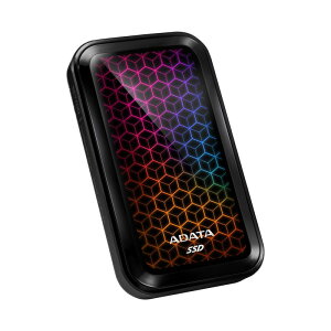 ADATA RGB SE770G USB3.2 Type-C �����]���Q�[������уp�[�\�i���O�t��SSD�B