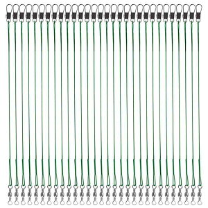 釣りワイヤーハリス 釣り糸 釣具 ステンレス鋼線 耐荷重 耐摩耗 スイベル・スナップ付き 仕掛け 海釣り 50本セット