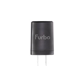 Furboネコカメラ -360°ビュー AC 電源アダプタ 単品 Black 黒 USB Type-Aポート対応