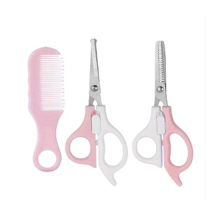 【レビュー特典有】【美容師監修】子ども用散髪バサミ 子供 散髪 ハサミ セルフカット はさみ 赤ちゃん 幼児 すきばさみ 髪切りハサミ 子ども くし コーム 散髪セット 散髪ハサミ ヘアカッ