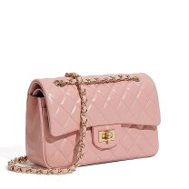 Keith キルティング ピンク キルティングチェーンバッグ CHARLES KEITH 
