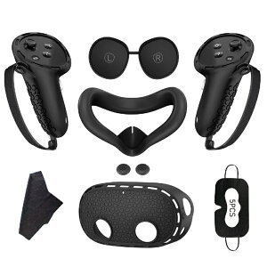 Meta Quest 3s VR �A�N�Z�T���[ 7�_�Z�b�g �V���R�� ���^�N�G�X�g 3s VR �S�[�O�� �J�o�[ 7�_ �Z�b�g �V���R���J�o�[ �t�F�C�X�p�b�h �R���g���[���[�J�o�[ �����h�~ �n���h�X�g���b�v �Ռ� �m�[�Y