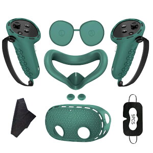 Meta Quest 3s VR �A�N�Z�T���[ 7�_�Z�b�g �V���R�� ���^�N�G�X�g 3s VR �S�[�O�� �J�o�[ 7�_ �Z�b�g �V���R���J�o�[ �t�F�C�X�p�b�h �R���g���[���[�J�o�[ �����h�~ �n���h�X�g���b�v �Ռ� �m�[�Y