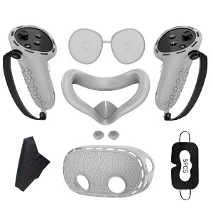 Meta Quest 3s VR �A�N�Z�T���[ 7�_�Z�b�g �V���R�� ���^�N�G�X�g 3s VR �S�[�O�� �J�o�[ 7�_ �Z�b�g �V���R���J�o�[ �t�F�C�X�p�b�h �R���g���[���[�J�o�[ �����h�~ �n���h�X�g���b�v �Ռ� �m�[�Y