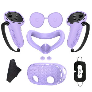 Meta Quest 3s VR �A�N�Z�T���[ 7�_�Z�b�g �V���R�� ���^�N�G�X�g 3s VR �S�[�O�� �J�o�[ 7�_ �Z�b�g �V���R���J�o�[ �t�F�C�X�p�b�h �R���g���[���[�J�o�[ �����h�~ �n���h�X�g���b�v �Ռ� �m�[�Y