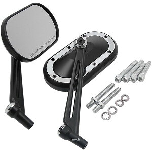 �yUSA�݌ɂ���z �N���A�L�� Kuryakyn �~���[ �w�r�[�C���_�X�g���[ ��/�N���[�� (���E�y�A) kur1766 HD�X