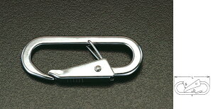 �y���[�J�[�݌ɂ���z �G�X�R ESCO 8.0x 98mm �����~�t�X�i�b�v�t�b�N �X�e�����X 000012004744 HD�X