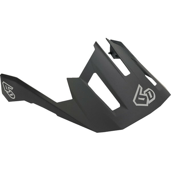 【USA在庫あり】 6D HELMETS バイザー 2T ASCENT ブラック XS/S 0132-1637 HD店