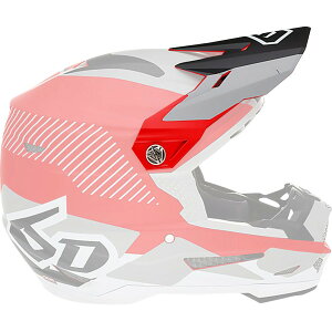 �yUSA�݌ɂ���z 6D HELMETS �o�C�U�[ ATR2 FUSION ���b�h 0132-1707 HD�X