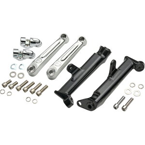 【USA在庫あり】 チロ CIRO マウントハイウェイペグ FRAME マウントADJUSTABLE EXTND LNGTH CHR 1620-2666 HD店