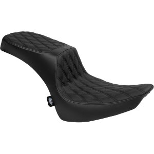 �yUSA�݌ɂ���z DRAG SPECIALTIES SEATS rformance Predator III 2-up �u���b�N DD �r�j�[�� �\�t�e�C�� 0802-1641 HD�X