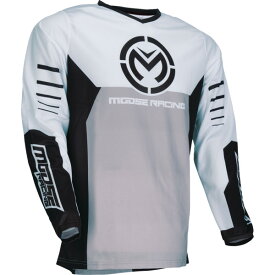 【USA在庫あり】 MOOSE OFFROAD Qualifier ジャージ ブラック/ホワイト 3XL 2910-8156 HD店