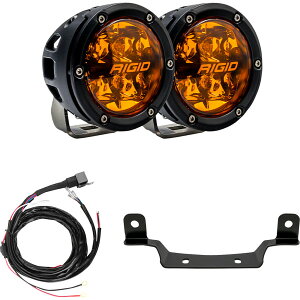 �yUSA�݌ɂ���z ���W�b�h�C���_�X�g���[ Rigid Industries ���C�g�L�b�g Revolve Amber Pro 2001-2829 HD�X