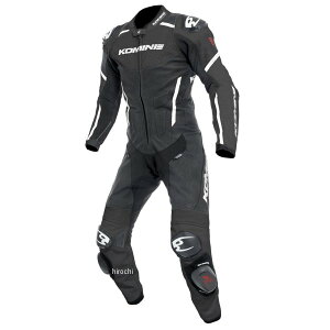 【メーカー在庫あり】 S-56 コミネ KOMINE 2025年春夏モデル レーシングレザースーツ 黒 XLサイズ 02-056 HD店