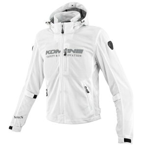 【メーカー在庫あり】 JK-176 コミネ KOMINE 2025年春夏モデル エニグマライト メッシュパーカ KOMINEシルバー Lサイズ 07-176 HD店