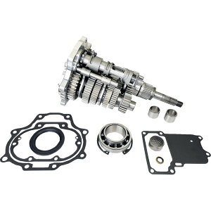 �yUSA�݌ɂ���z �W���Y JIMS SUPER GEAR KIT FAT 6, 2007-2017 TWIN CAM POLISHED 1103-0065 HD�X
