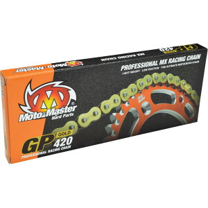 yUSA݌ɂz g}X^[ Moto-Master MX CHAIN GP-420G, 134 LINKS, GOLD 1220-0455 HDX