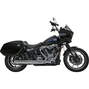 yUSA݌ɂz obTj Bassani Muffler Slip-On 4" Chrome w/2.5"x10" Baffle Core 49 State 1801-1858 HDX