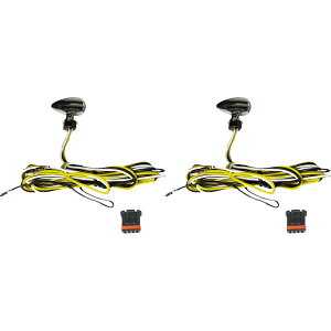 �yUSA�݌ɂ���z �J�X�^�� �_�C�i�~�N�X Custom Dynamics LIGHT TSIG MCRO AMB/WHT CHROME 2040-3463 HD�X