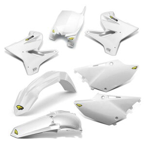 �yUSA�݌ɂ���z Cycra 15-21 Yamaha YZ125 Powerflow Body Kit - White cyc1CYC-9316-42 HD�X