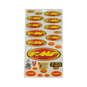 �yUSA�݌ɂ���z FMF Racing Assorted Sticker Sheet fmf014800 HD�X