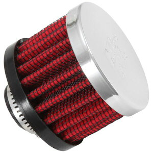 �yUSA�݌ɂ���z K&N Clamp On Rubber Base Crankcase Vent Filter 0.5in Flange ID 2in OD 1.5in Height knn62-1330 HD�X