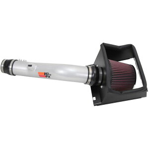 �yUSA�݌ɂ���z K&N 12-13 Ford F150 3.7L V6 Black High-Flow Performance Intake knn77-2585KS HD�X