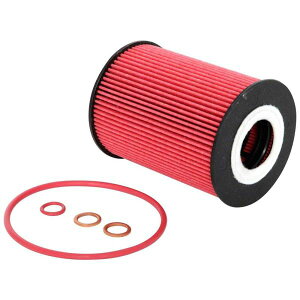 �yUSA�݌ɂ���z K&N Performance Oil Filter for 06-11 BMW M5/M6 / 08-15 Porsche Cayenne 4.8L / 10-15 911 3.4L/3.8L knnHP-7032 HD�X