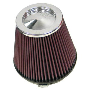 �yUSA�݌ɂ���z K&N Round Tapered Universal Air Filter 6in Flange ID x 7.5in Base OD x 5in Top OD x 6.5in Height knnRF-1042 HD�X