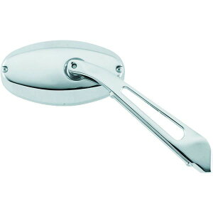 �yUSA�݌ɂ���z Kuryakyn Ellipse Mirror Flat Glass Chrome kur1437 HD�X