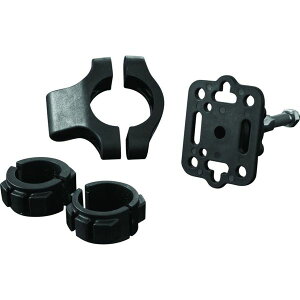 �yUSA�݌ɂ���z Kuryakyn Handlebar Accessory Mount Standard 7/8 to 1-1/4in Bar Black kur1671 HD�X