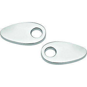 �yUSA�݌ɂ���z Kuryakyn Fender Strut Plates Chrome kur2577 HD�X