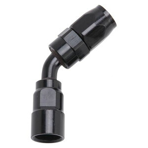 �yUSA�݌ɂ���z Russell Performance -8 AN Black 45 Degree Full Flow Hose End rus610105 HD�X