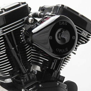 �yUSA�݌ɂ���z S&S Cycle 01-15 Fuel-Injected Softail Models Stealth Air Cleaner Kit ssc170-0442 HD�X