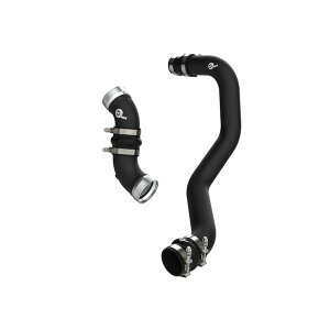 �yUSA�݌ɂ���z aFe 06-10 GM Diesel Trucks V8 6.6L BladeRunner Aluminum Hot & Cold Charge Pipe Kit - Black afe46-20054-B HD�X