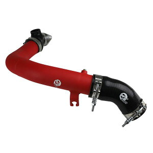 �yUSA�݌ɂ���z aFe BladeRunner 2.5in Aluminum Hot Side Charge Pipe 15-20 Subaru WRX 2.0T - Red afe46-20378-R HD�X