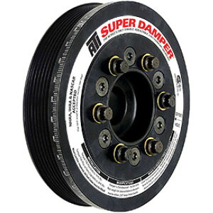 �yUSA�݌ɂ���z ATI Damper - 8.074in - Alum - 10 & 6 Grv - Ford Coyote 5.0 - 20 Per OD - w/A/C Pulley appATI918048 HD�X
