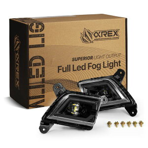 �yUSA�݌ɂ���z AlphaRex 19-23 Chevrolet Silverado 2500/3500HD DoubleTap Dual Color LED Projector Fog Lights arx210017 HD�X