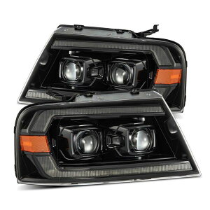 �yUSA�݌ɂ���z AlphaRex 04-08 Ford F150 Chrome LUXX Series Projector headlights arx880133 HD�X