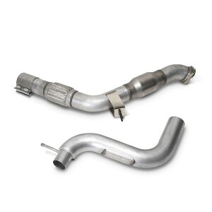 �yUSA�݌ɂ���z BBK 2015-16 Ford Mustang 3 Ecoboost Down Pipe With Cats bbk1809 HD�X