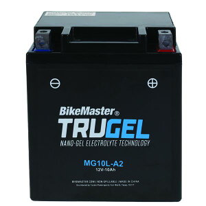 �yUSA�݌ɂ���z BikeMaster TruGel Battery - MG10L-A2 bkm780500 HD�X