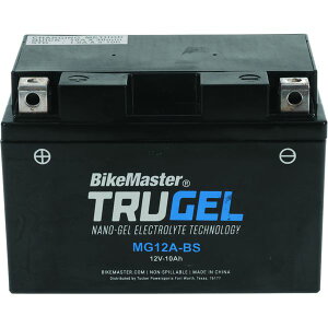 �yUSA�݌ɂ���z BikeMaster TruGel Battery - MG12A-BS bkm780504 HD�X