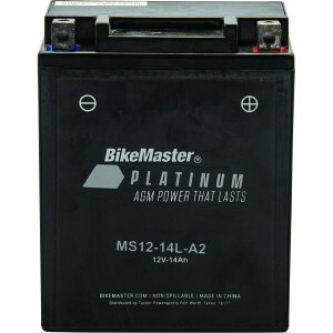 �yUSA�݌ɂ���z BikeMaster AGM Battery - MS12-14L-A2 bkm780714 HD�X