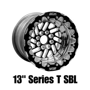 �yUSA�݌ɂ���z Belak 13x10 / 5in BS / 4x100 BP / High Pad / Series Twisted Wheel - Single Beadlock blk13104100ST5BS-SBL HD�X