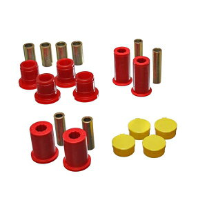 �yUSA�݌ɂ���z Energy Suspension 97-01 Dodge Dakota 2WD Red Front Control Arm Bushing Set eng5.3122R HD�X