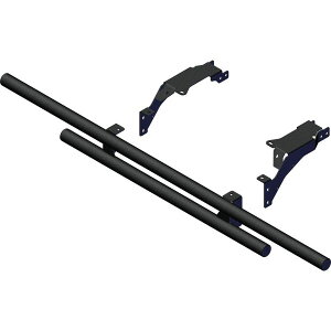 �yUSA�݌ɂ���z KFI 22+ Polaris Ranger XP 1000/CrewNorthstar Double Tube Rear Bumper kfi102075 HD�X
