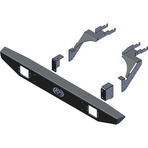 �yUSA�݌ɂ���z KFI 21+ Polaris General 1000/ 4/ XP/ XP 4 Bumper Rear Formed kfi102080 HD�X