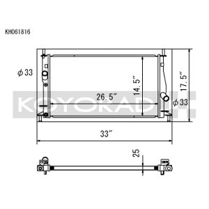 �yUSA�݌ɂ���z Koyo 04-09 Mazda Mazda3/Speed3 2.0/2.3L I4 NA/Turbo (MT) Radiator koyKH061816 HD�X