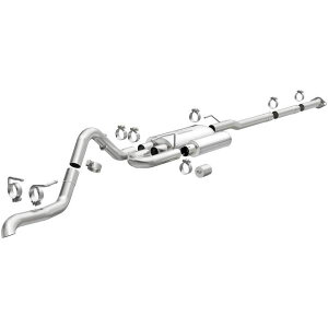 �yUSA�݌ɂ���z MagnaFlow Stainless Overland Cat-Back Exhaust 05-15 Toyota Tacoma V6 4.0L mag19585 HD�X
