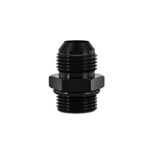 �yUSA�݌ɂ���z Mishimoto -10 ORB to -10AN Aluminum Fitting - Black misMMFT-10-10BK HD�X
